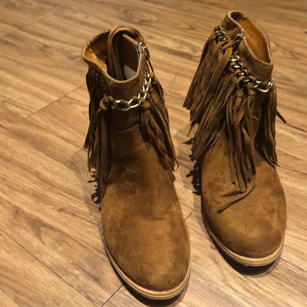 Camel colored Ankle Booties